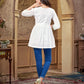 Women Embroidered Slim Fit Tunic