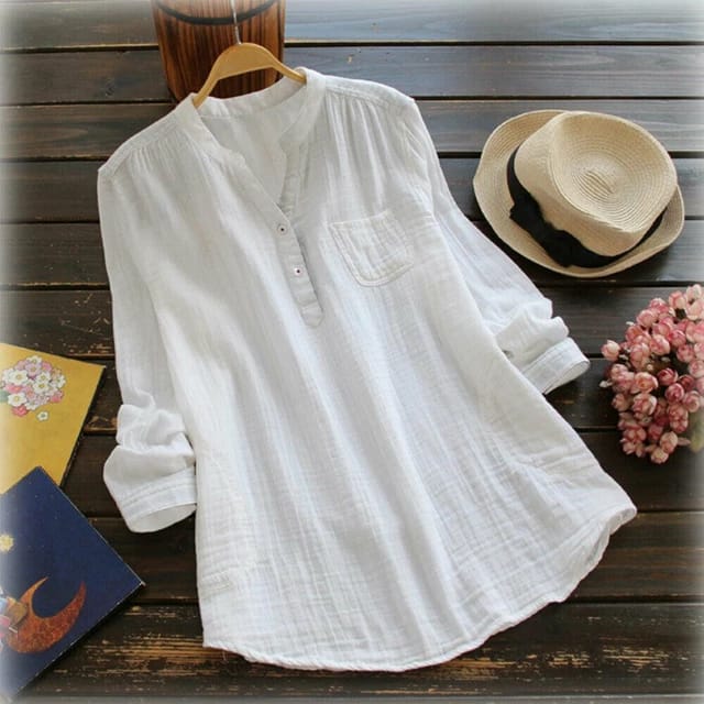 Linen Cotton Women & Girl Fashion Tops